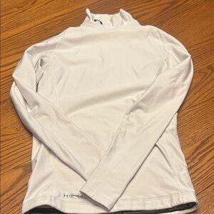 Under Armour Cream Long Sleeve Top